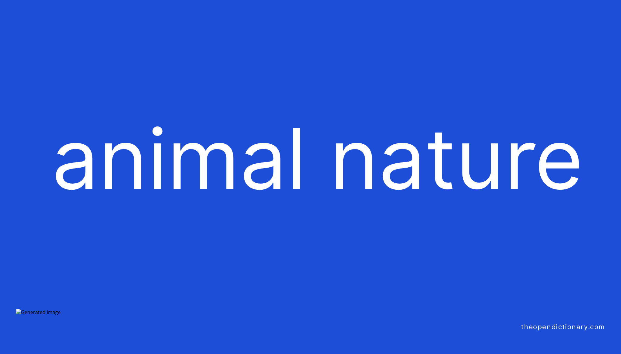 animal-nature-meaning-of-animal-nature-definition-of-animal-nature